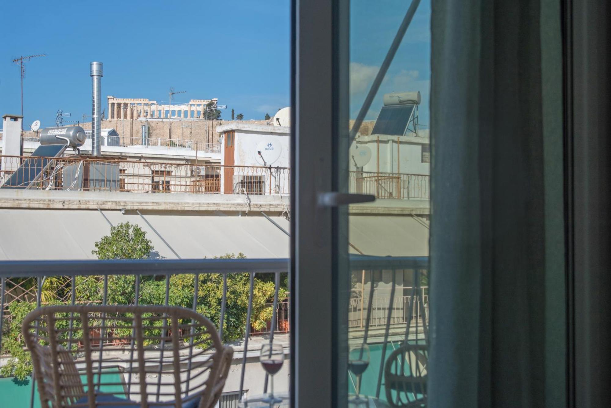 Acropolis View Apt In Koukaki เอเธนส์ ภายนอก รูปภาพ