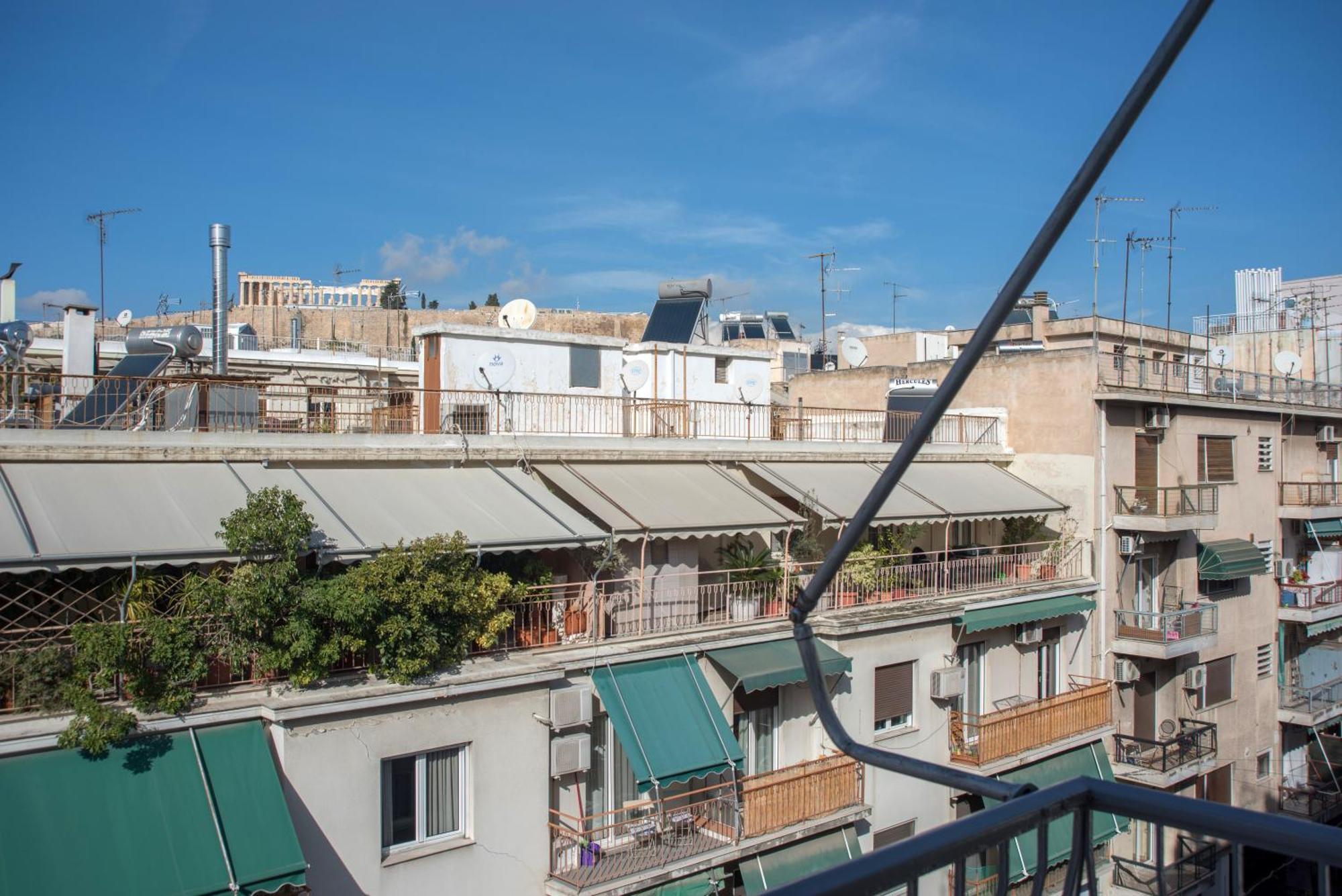 Acropolis View Apt In Koukaki เอเธนส์ ภายนอก รูปภาพ