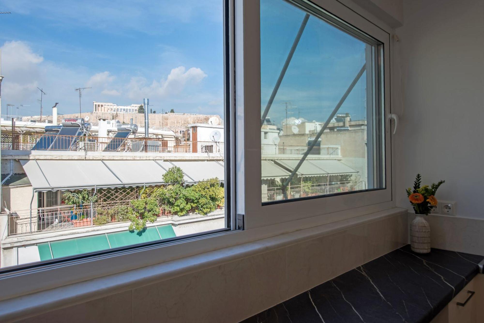 Acropolis View Apt In Koukaki เอเธนส์ ภายนอก รูปภาพ